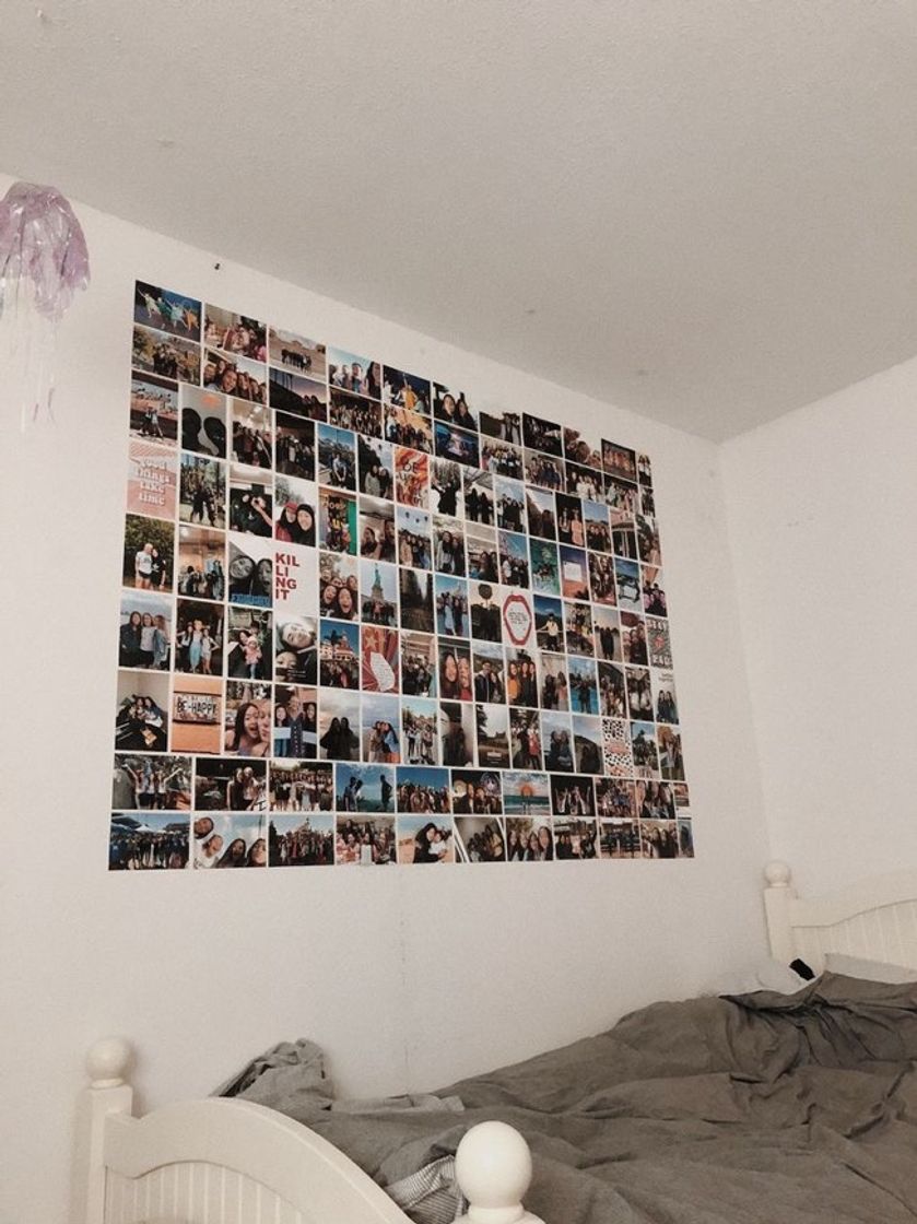 Social mural de fotos