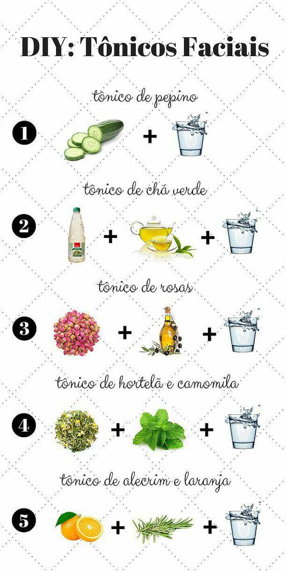 Moda DIY Tônico natural pra pele