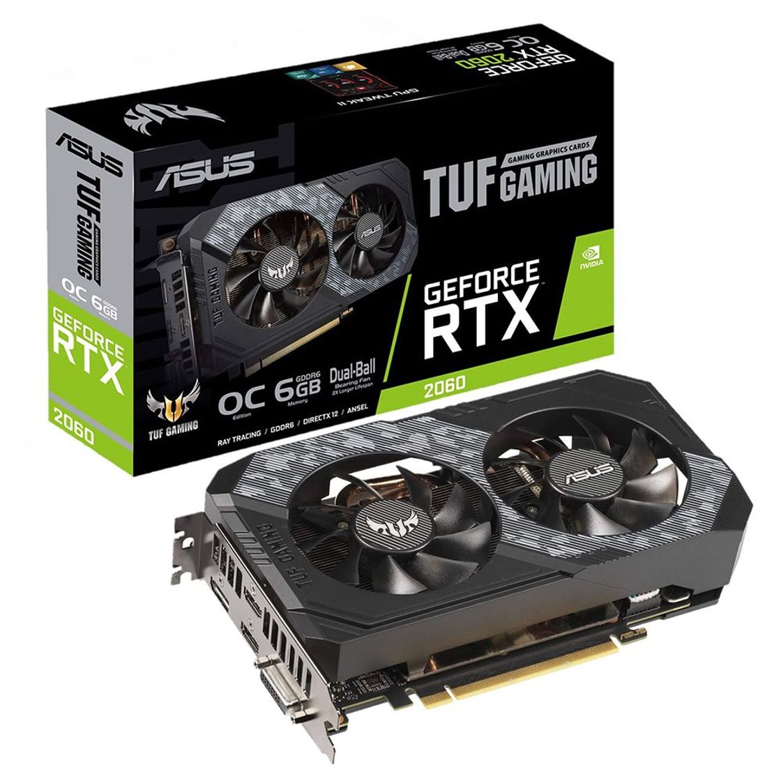 Product Asus GeForce RTX 2060 6GB Dual