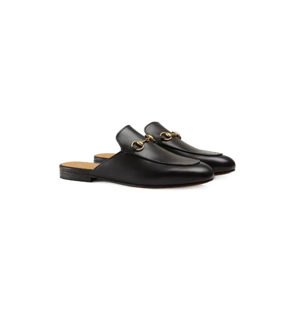 Moda Gucci Princetown Leather Slipper 