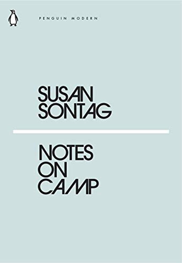 Book Notes On Camp: Susan Sontag