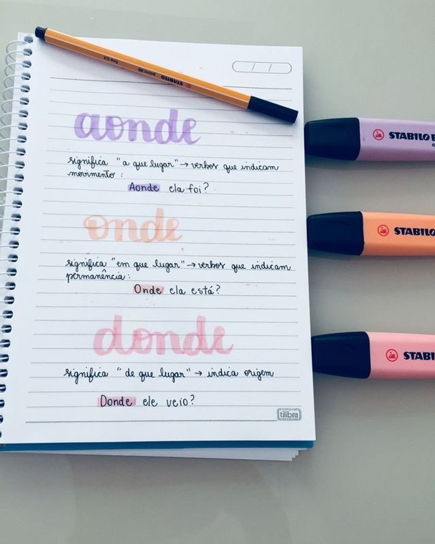 Moda Dicas para estudo 📚 