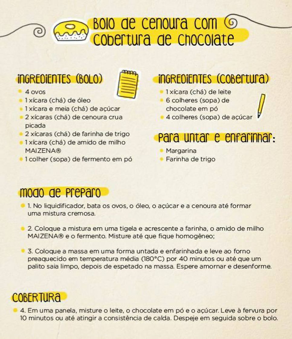 Moda Bolo de cenoura 🥕🍫