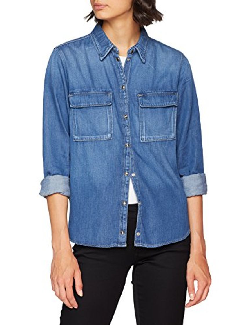 Fashion Pepe Jeans Nina Blusa, Azul