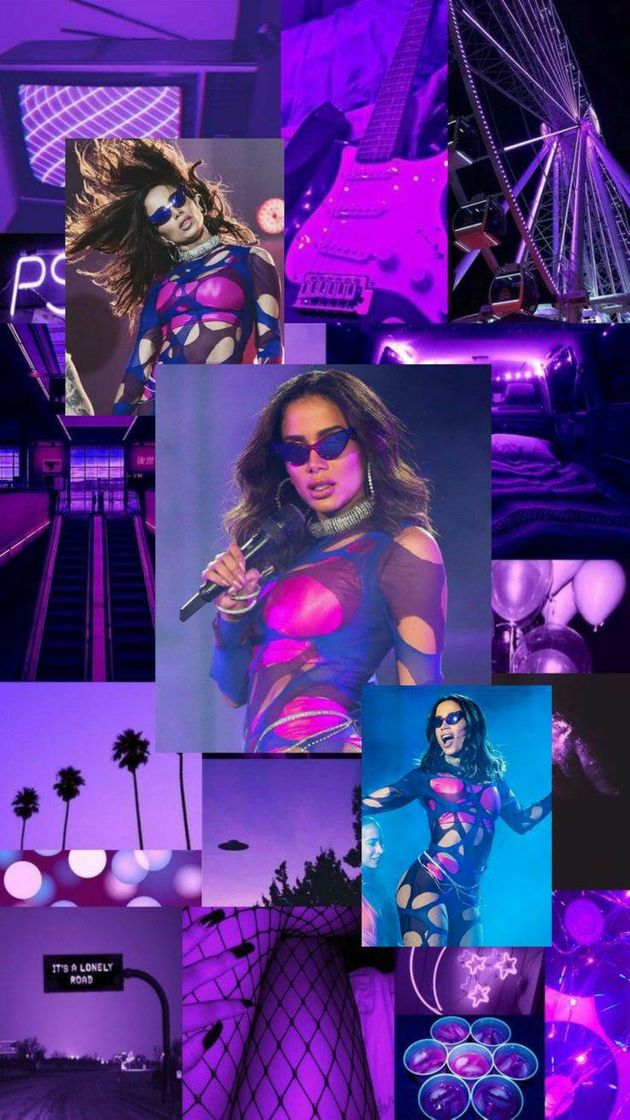 Moda ANITTA, MINHA QUERIDA VIZINHA FESTEIRA (AMOOO)💜💜💜🖤