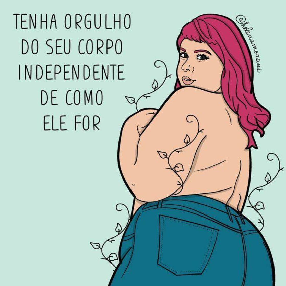 Moda Tenha orgulho do seu corpo 