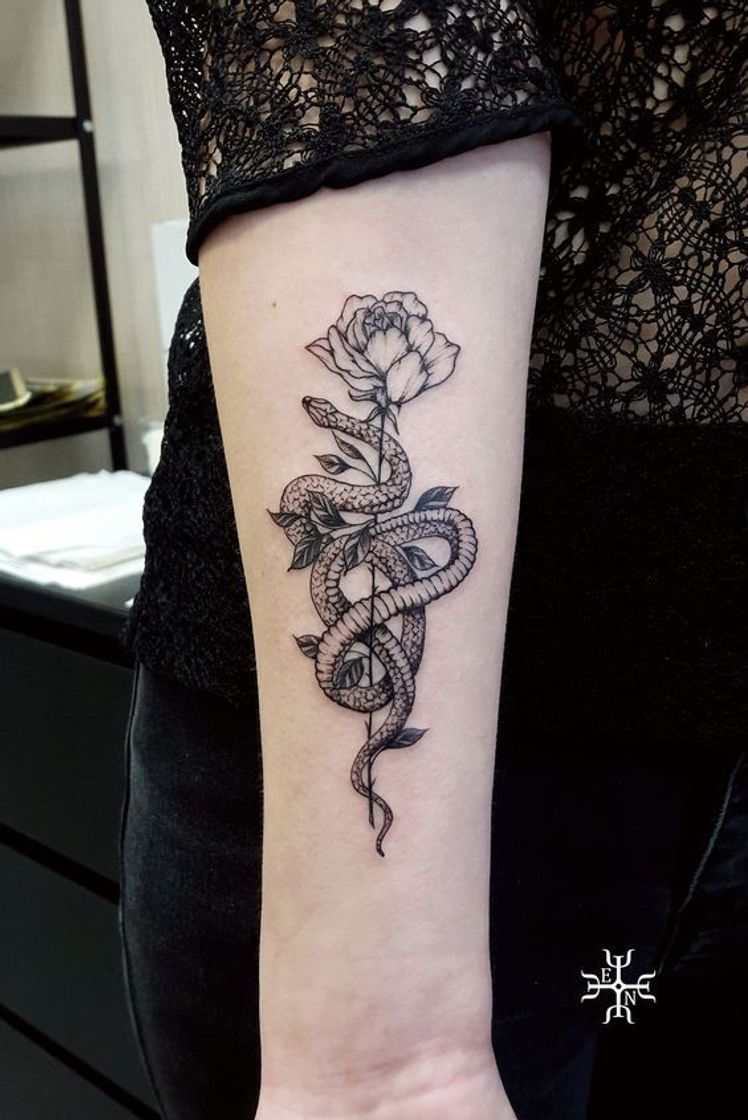 Moda Tatuagem de cobra