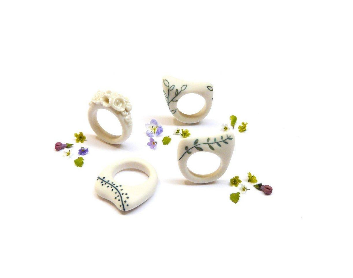 Producto ring • ceramic • nature • fashion • art