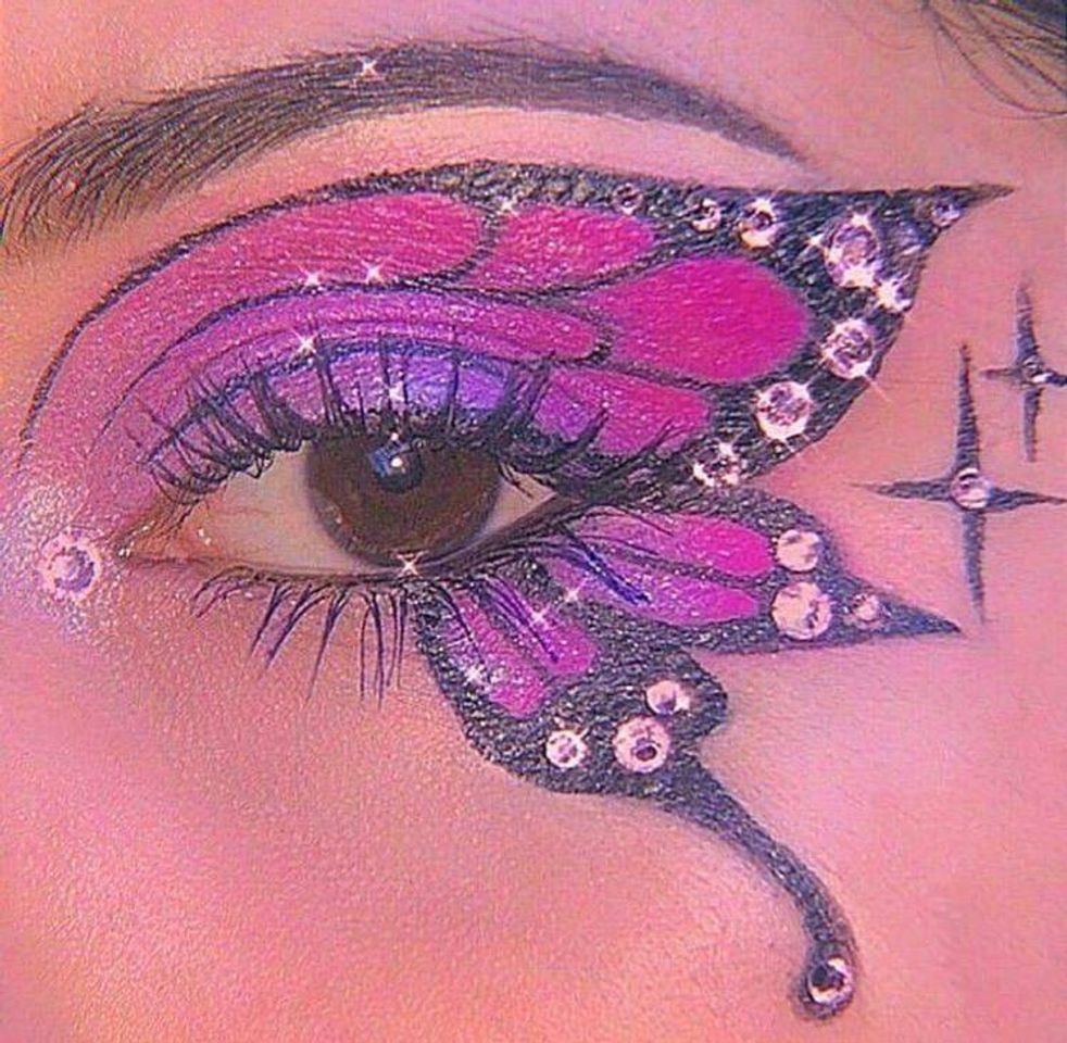 Moda butterfly • makeup • fashion • fairy