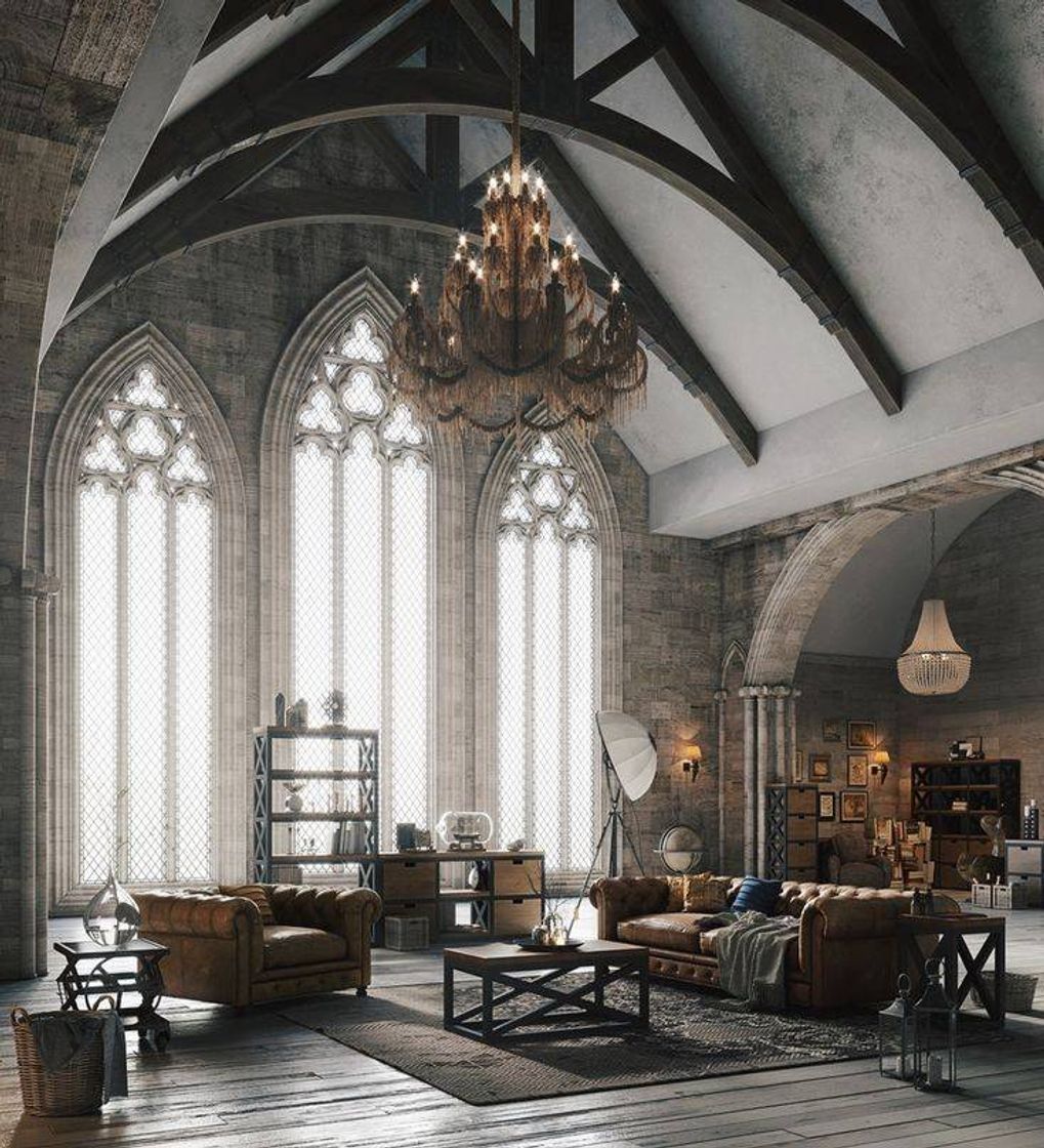 Moda modern gothic • home • cathedral  • design house 