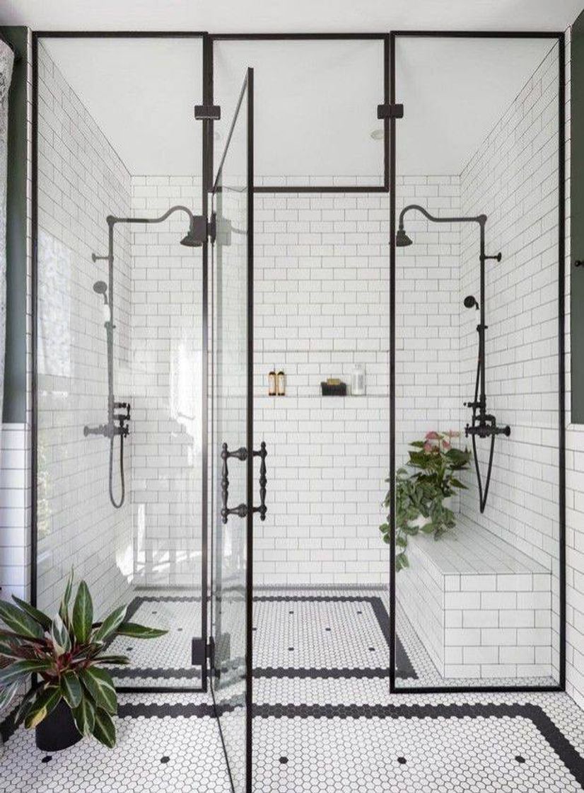 Social industrial bathroom • loft
