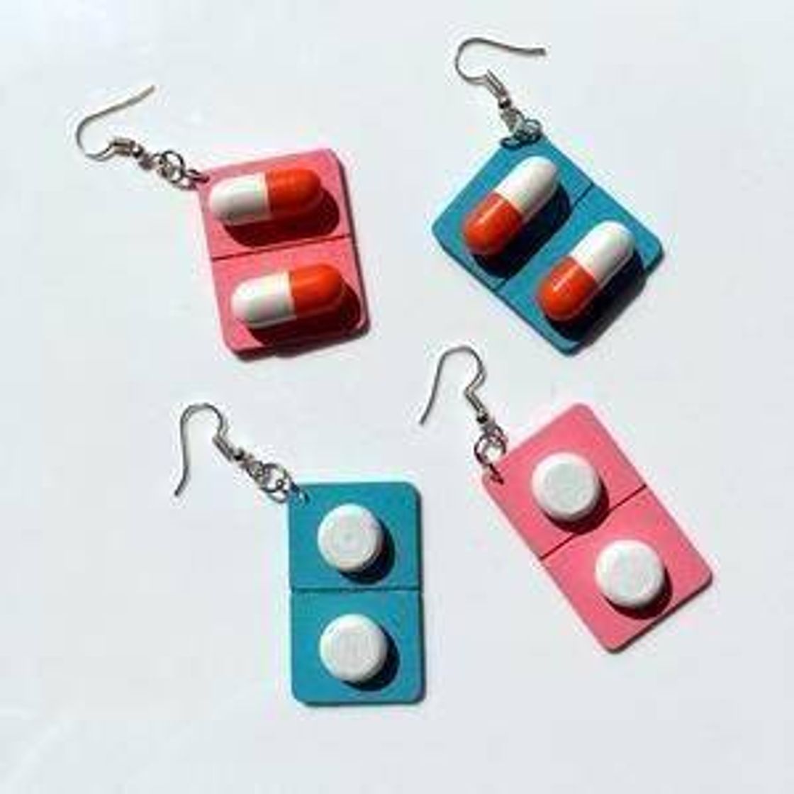 Moda colorful fancy drop earrings