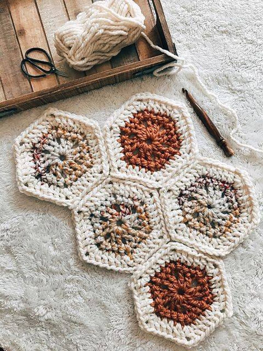 Moda crochet honeycomb