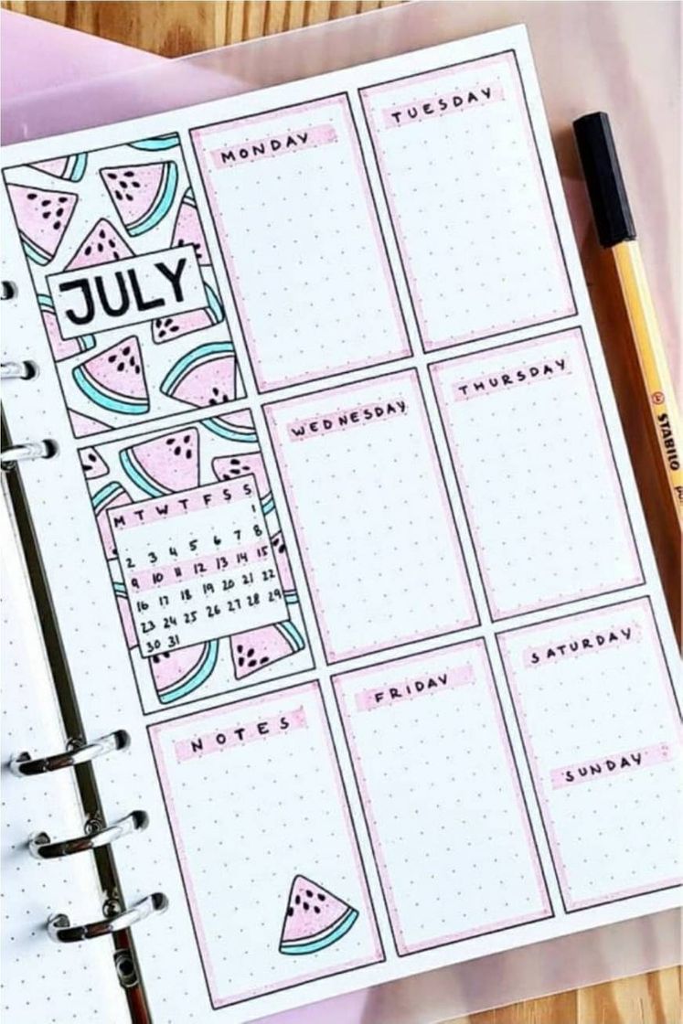 Moda Planners: agenda 