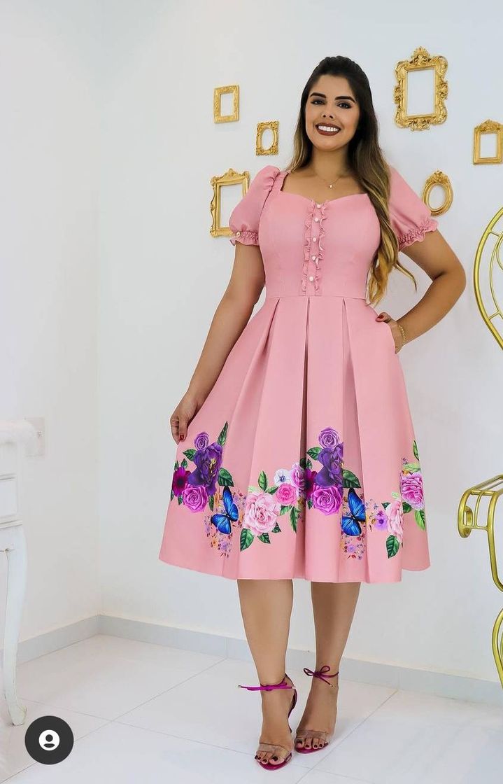 Moda Vestido primavera de amores 