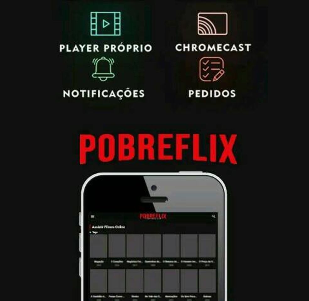 App Pobreflix - Filmes, Séries e Animes - Apps en Google Play