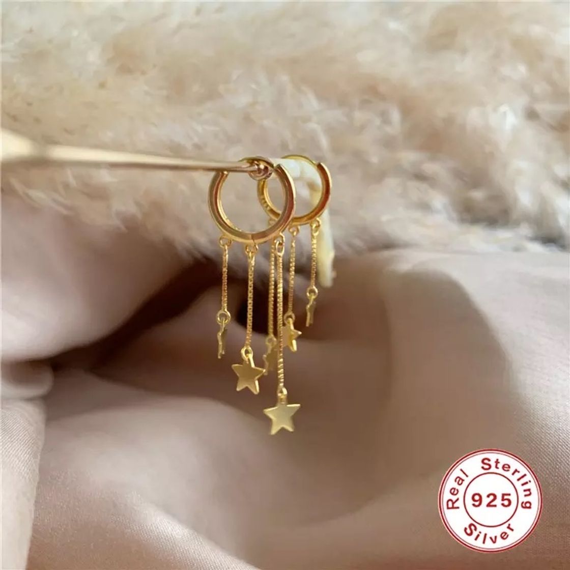 Producto aros estrellas 