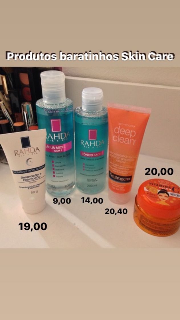 Productos Skin Care