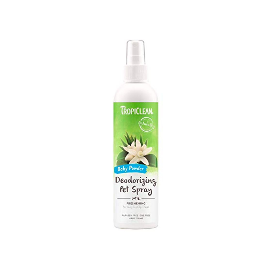 Social TROPICLEAN Spray Desodorante de Mascotas para Perros y Gatos