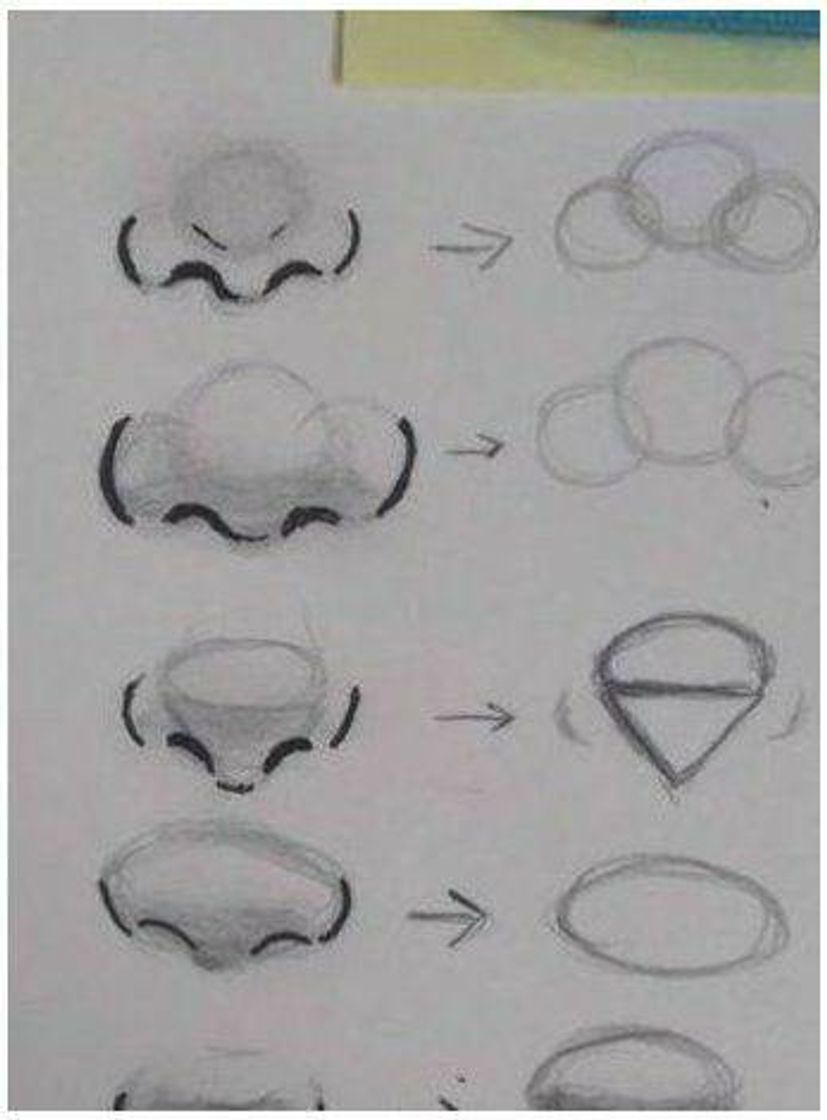 Fashion how to draw nose / como desenhar nariz