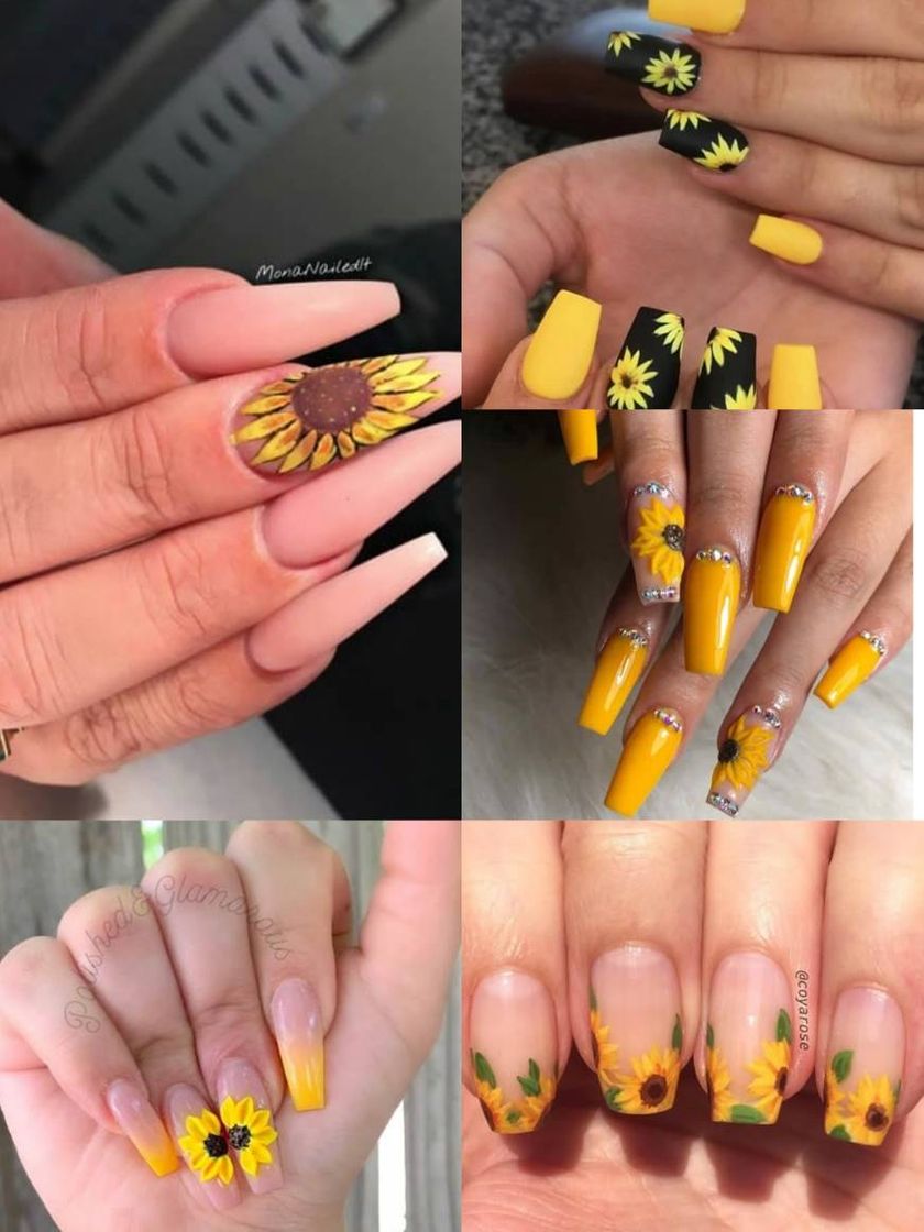 Fashion Inspiração unhas 💛