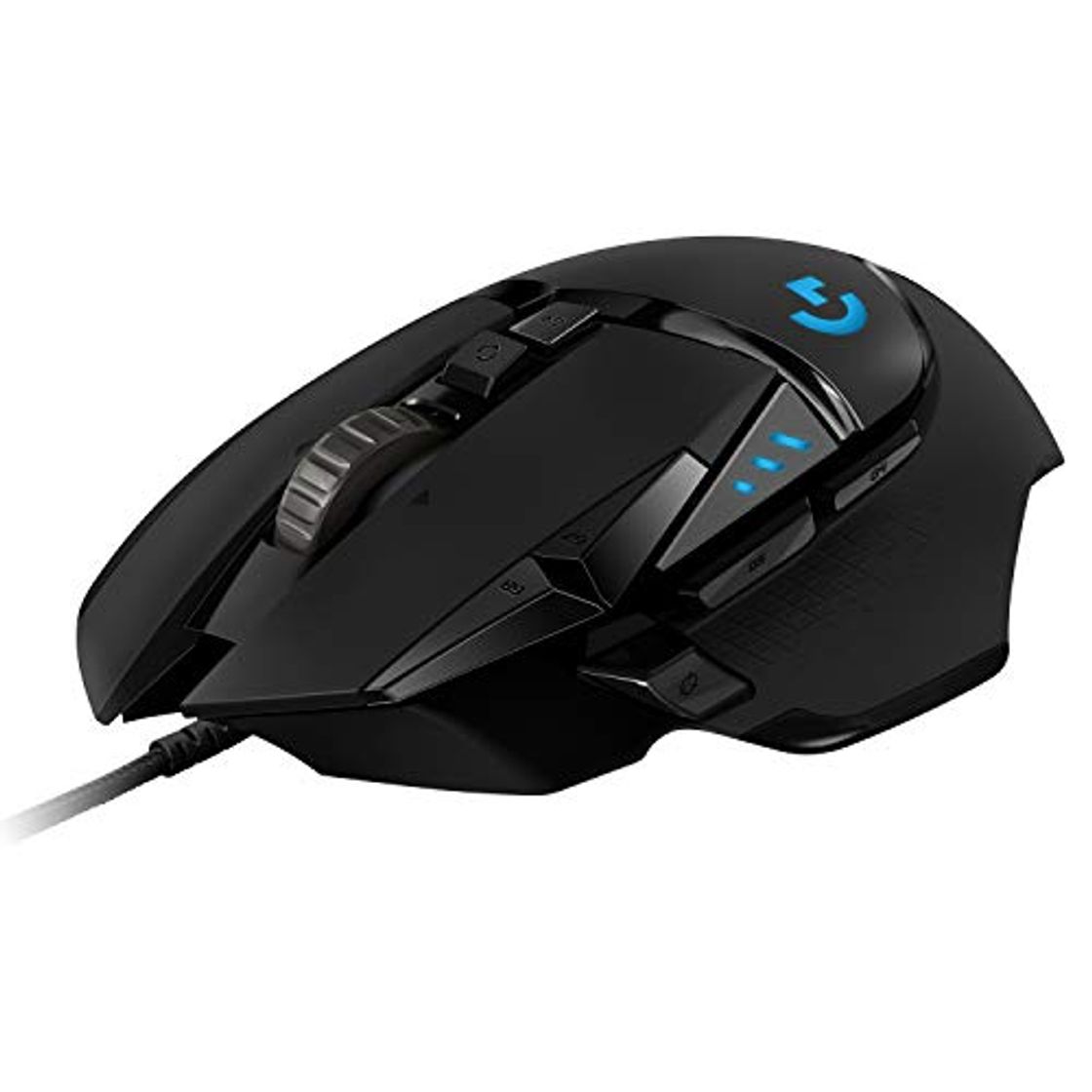 Social Logitech G502 HERO Ratón Gaming con Cable Alto Rendimiento, Sensor HERO 16K,