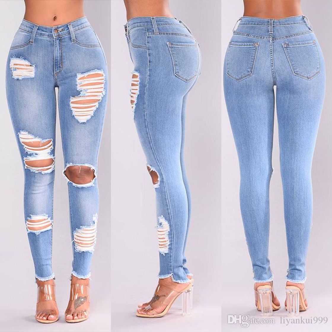 Moda Pantalones Jeans Conjuntos De Chándal con Estampado De Labios De Mujer Ladysummer