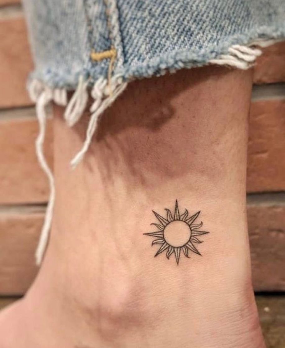 Fashion Tattoo sol delicada ✨