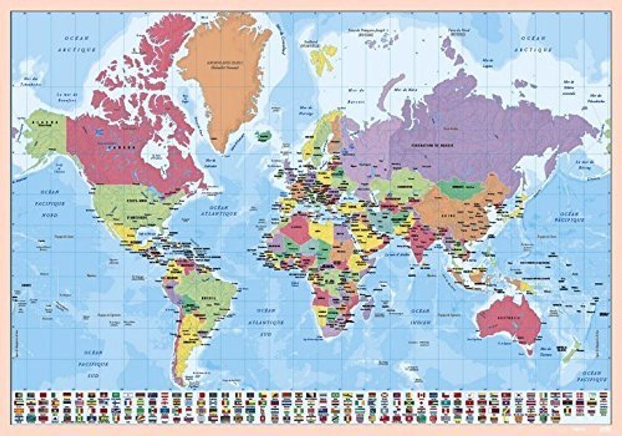 Product Grupo Erik Editores Vade Escolar Mapa Mundo