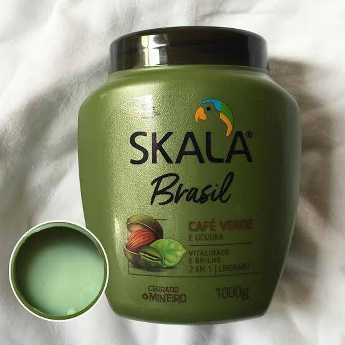 Moda Creme de tratamento skala café verde 