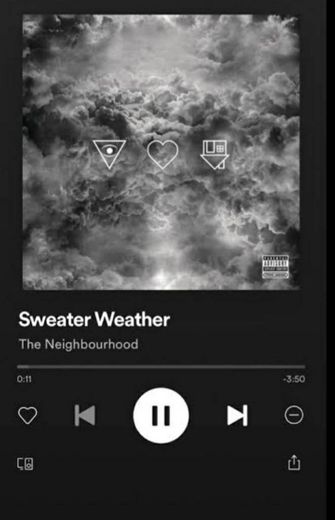 Música- Sweater Weather
