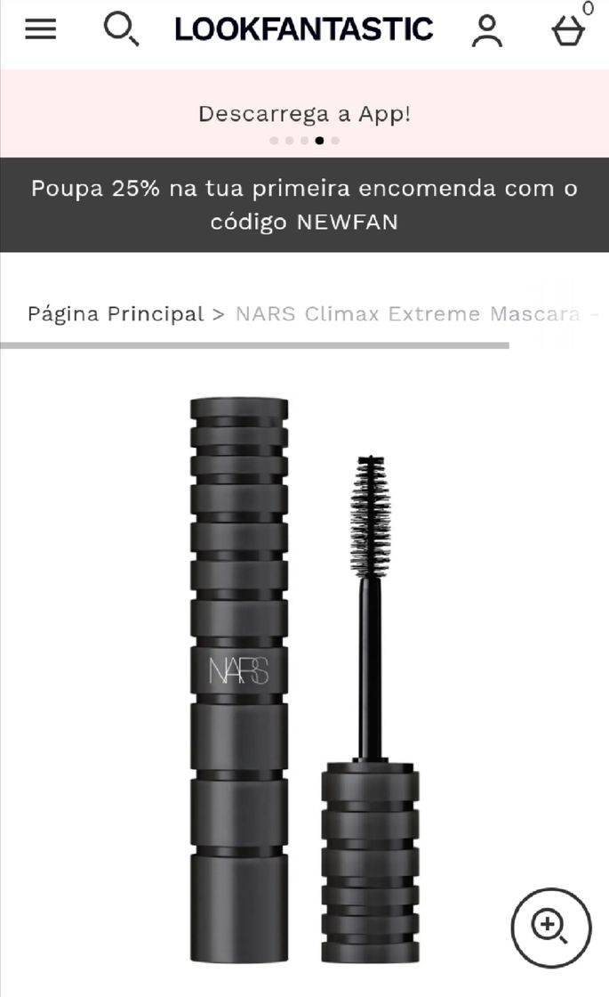 Moda NARS Climax Extreme Mascara 