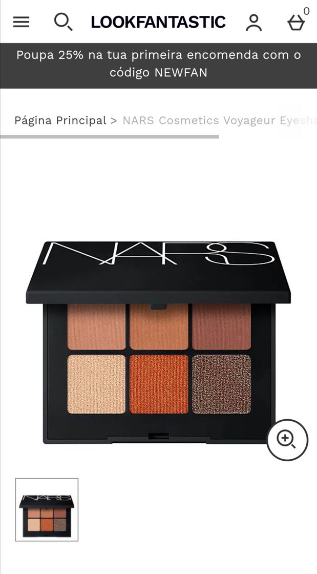 Moda Paleta da nars 