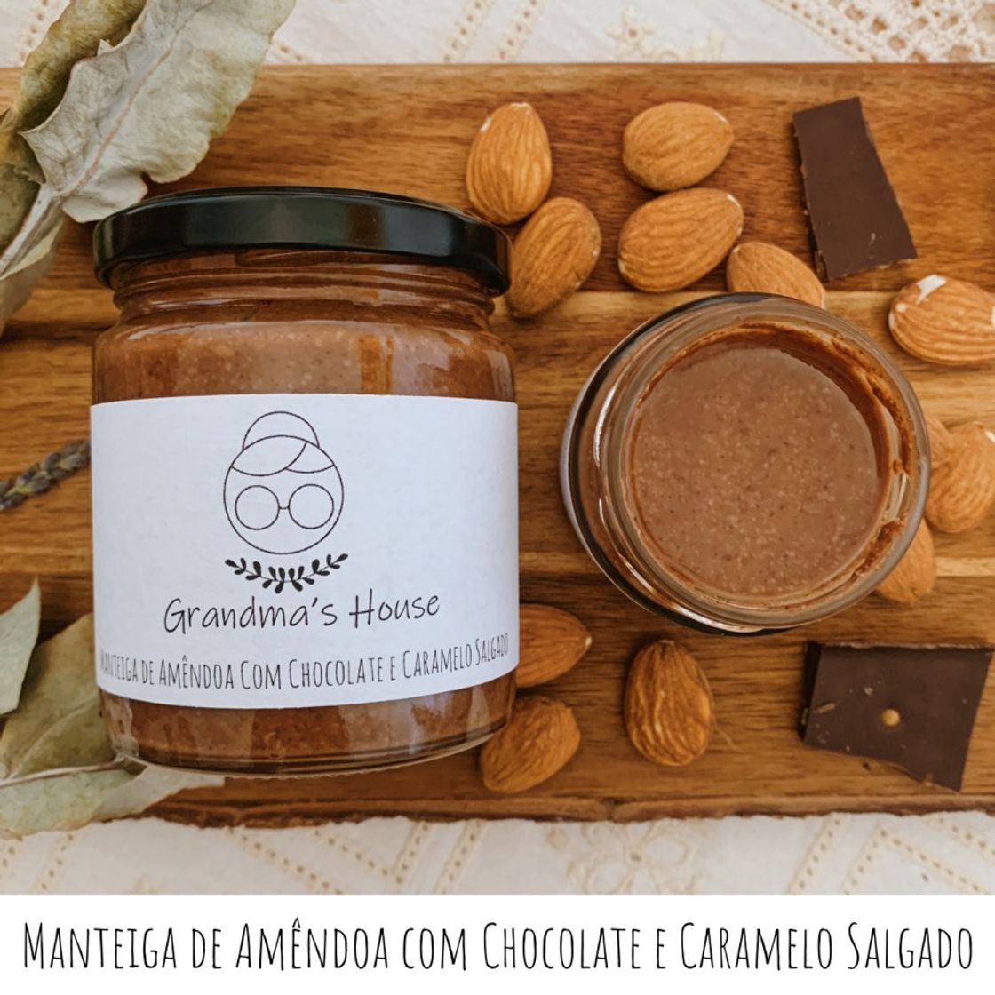 Productos Manteigas de amêndoa artesanais