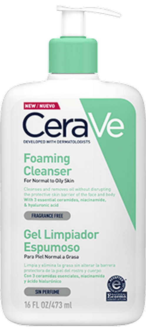 Product Cerave Foaming Cleanser Gel Espuma de Limpeza Purificante 