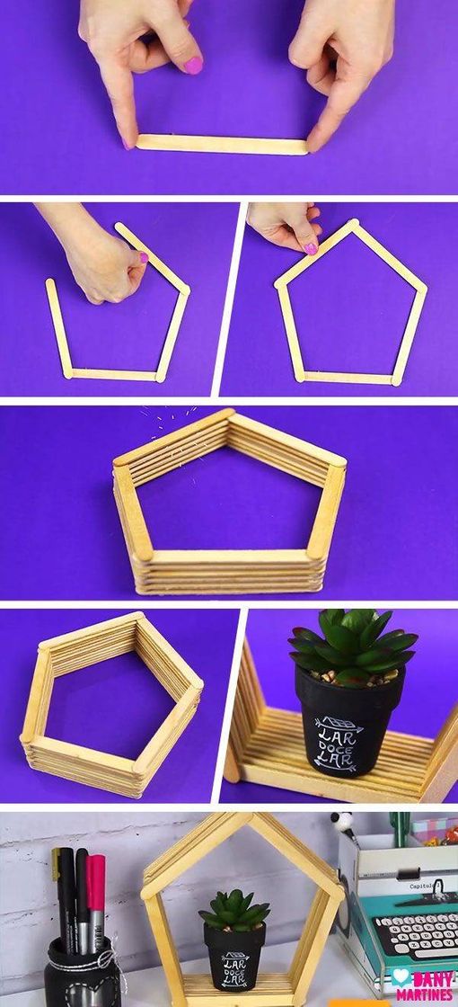 Moda DIY : nicho de mesa