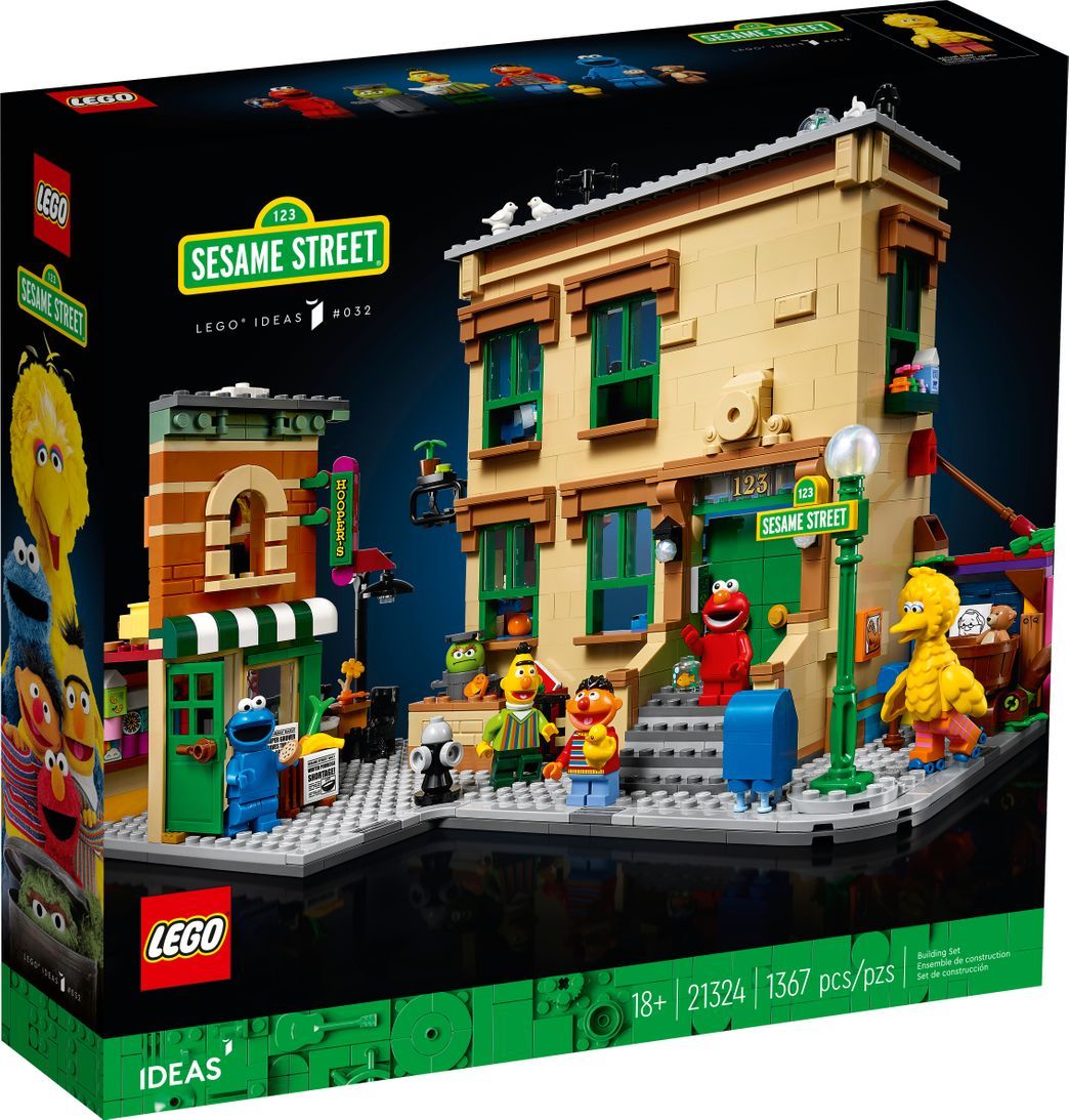 Moda LEGO Sesame Street