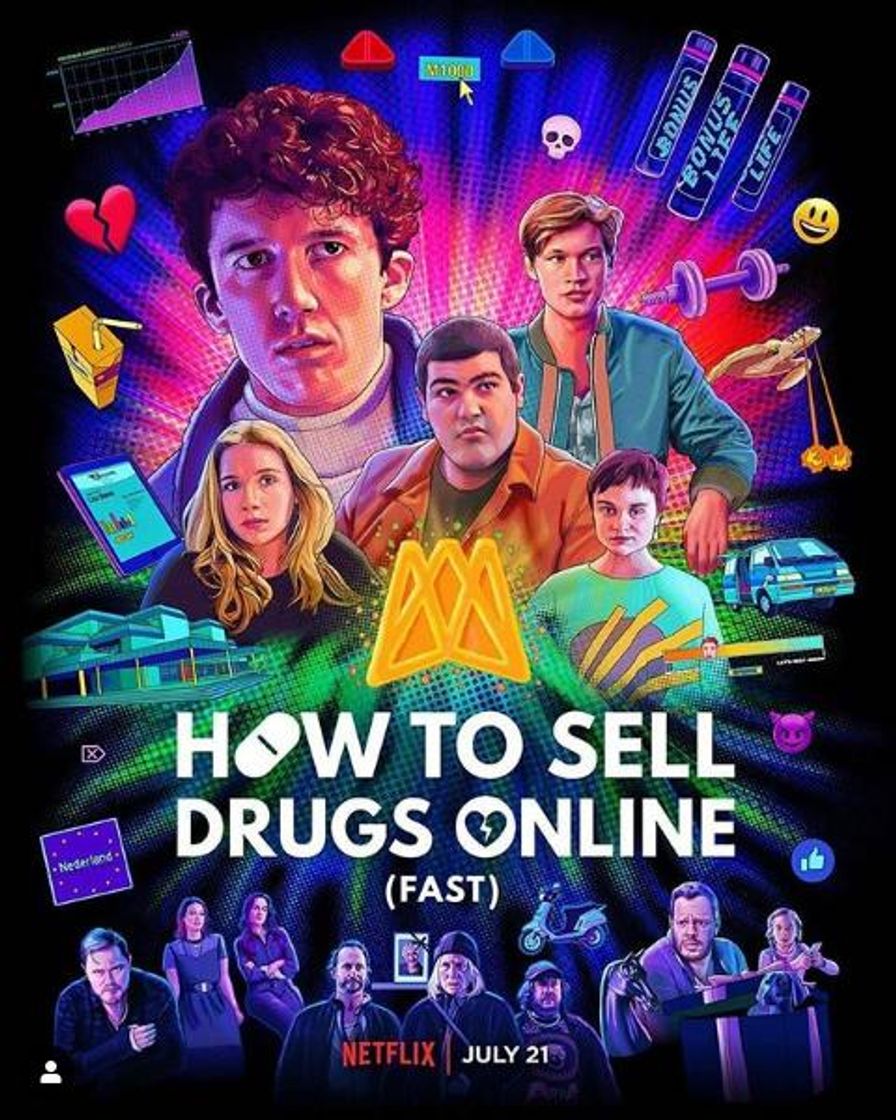 Serie Cómo vender drogas online (a toda pastilla)