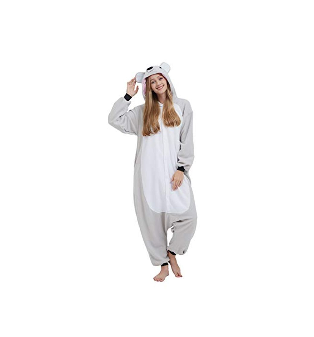 Fashion Pijama Onesie Adultos Mujer Cosplay Animal Disfraces Sleepwear Koala M