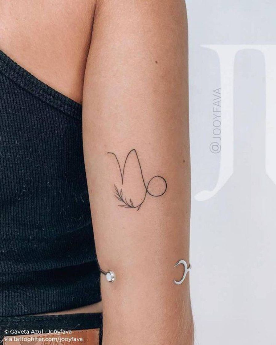 Fashion Tatuagem signo de Capricórnio ♑