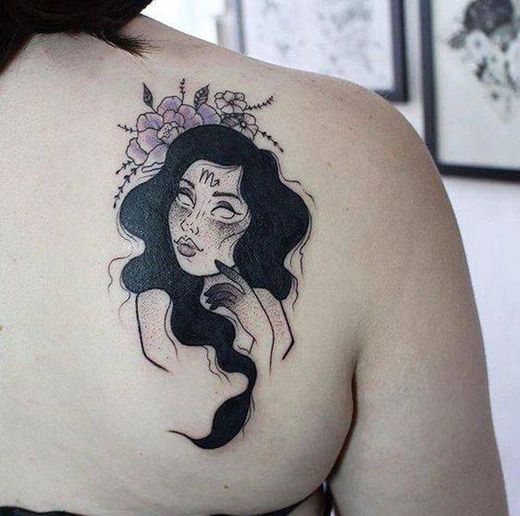 Tatuagem signo de escorpião ♏