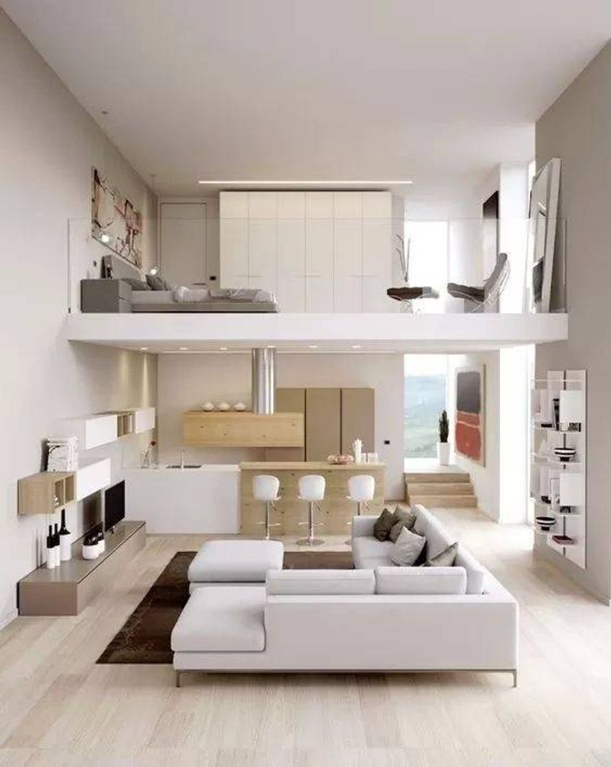 Moda Ideia de projeto para loft 