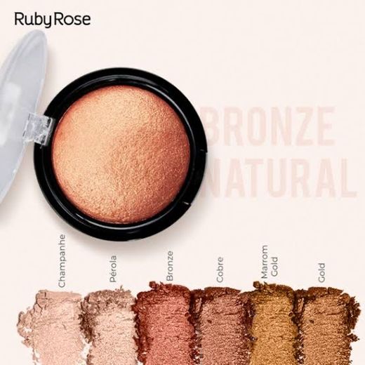 Ruby Rose Pó Facial Bronzeador Bronzer 