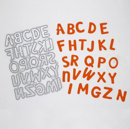 Troquel alfabeto 