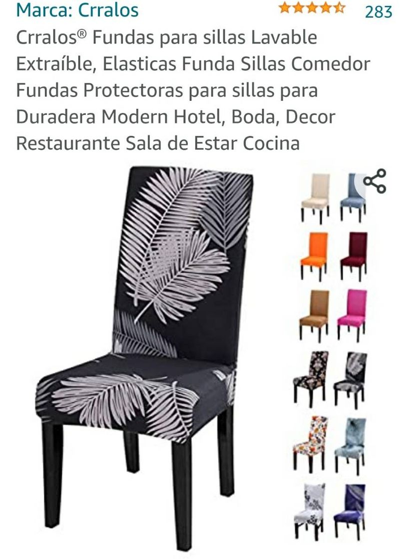 Fashion Forro con otro diseño de plama 