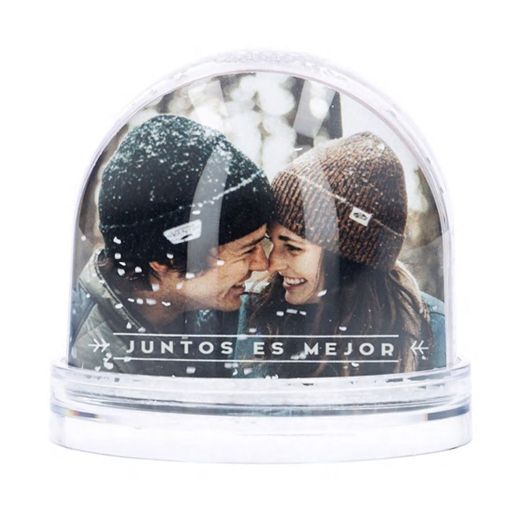 Bola de nieve personalizada 