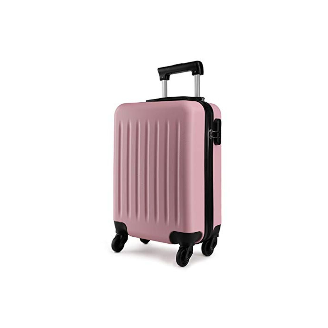 Kono ABS Maleta Pequeña Equipaje de Mano Cabina rígida Ligera con 4 Ruedas 48x30x20cm