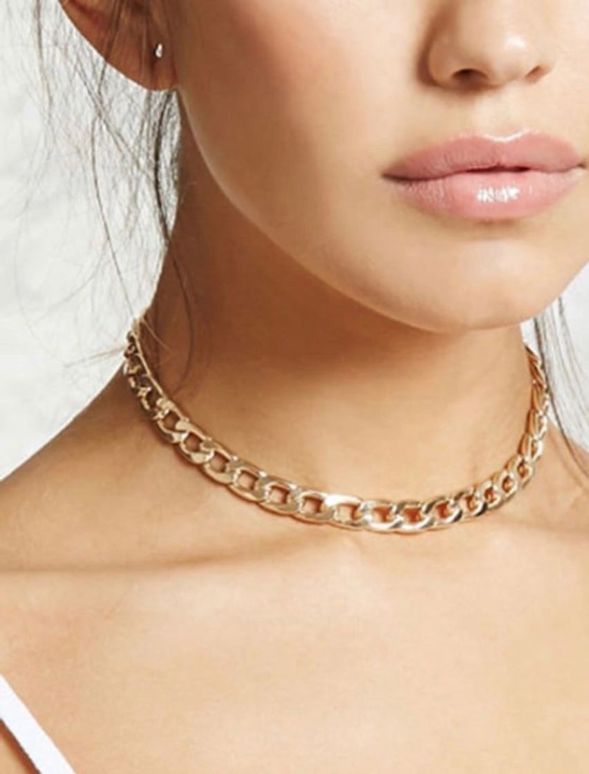 Collar cadena oro