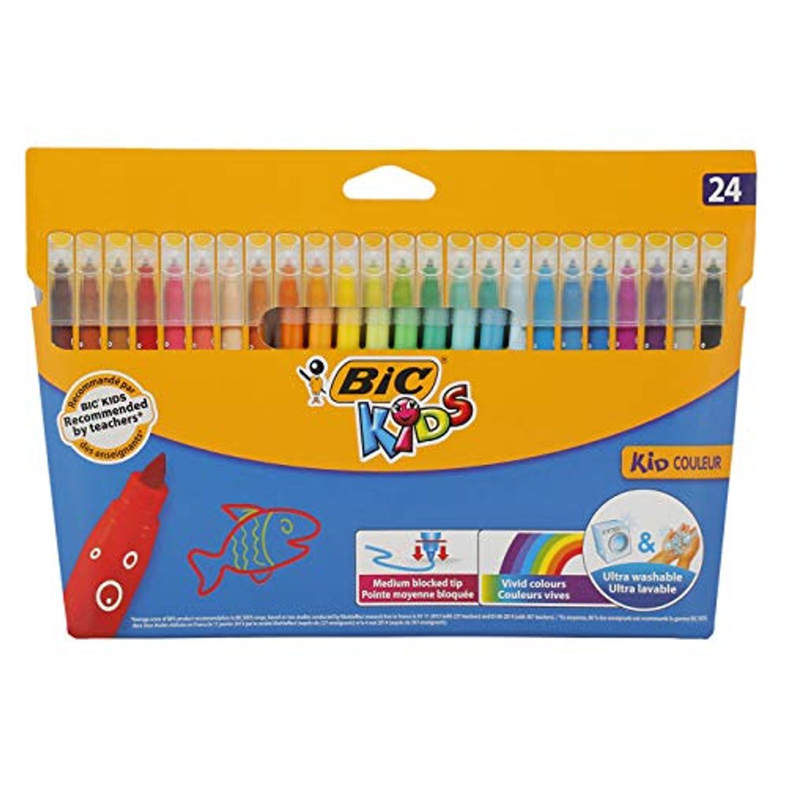 Producto BIC Kids Kid Couleur rotuladores punta media - colores Surtidos