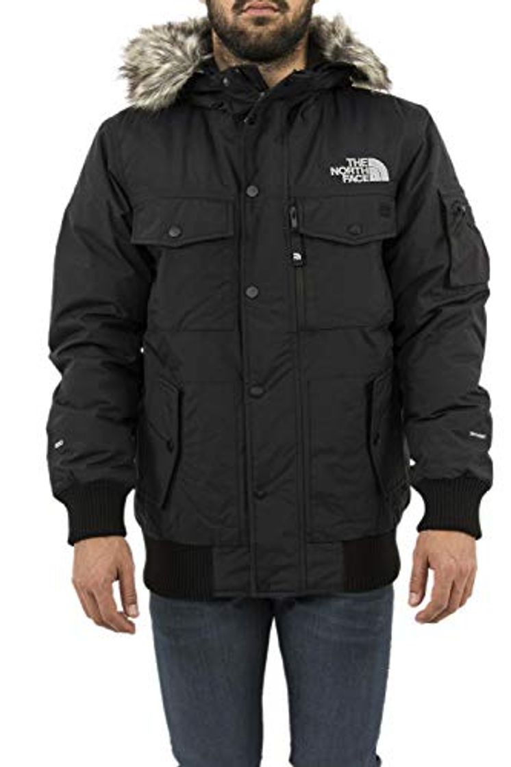 Social The North Face M Gotham Chaqueta De Plumón, Hombre, Negro/Gris